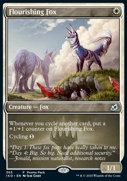 Flourishing Fox⁣ - Ikoria: Lair of Behemoths: Promos⁣ (Uncommon)⁣ [365]