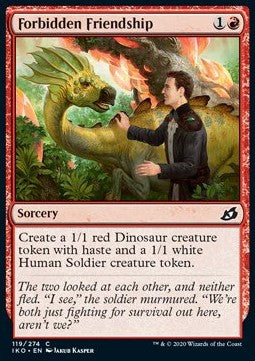 Forbidden Friendship⁣ - Ikoria: Lair of Behemoths⁣ (Common)⁣ [119]