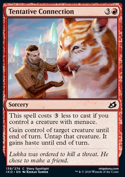 Tentative Connection⁣ - Ikoria: Lair of Behemoths⁣ (Common)⁣ [138]