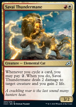 Savai Thundermane⁣ - Ikoria: Lair of Behemoths⁣ (Uncommon)⁣ [205]
