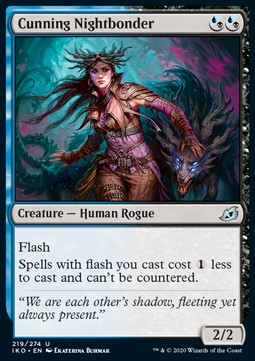 Cunning Nightbonder⁣ - Ikoria: Lair of Behemoths⁣ (Uncommon)⁣ [219]