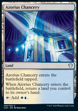 Azorius Chancery⁣ - Commander: Ikoria⁣ (Uncommon)⁣ [256]