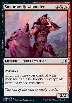 Sonorous Howlbonder⁣ - Ikoria: Lair of Behemoths⁣ (Uncommon)⁣ [230]