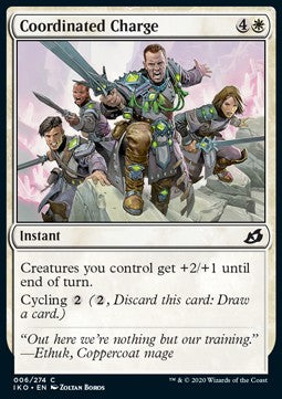 Coordinated Charge⁣ - Ikoria: Lair of Behemoths⁣ (Common)⁣ [6]