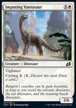 Imposing Vantasaur⁣ - Ikoria: Lair of Behemoths⁣ (Common)⁣ [17]