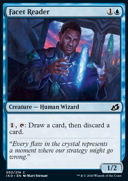 Facet Reader⁣ - Ikoria: Lair of Behemoths⁣ (Common)⁣ [50]