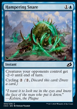 Hampering Snare⁣ - Ikoria: Lair of Behemoths⁣ (Common)⁣ [55]