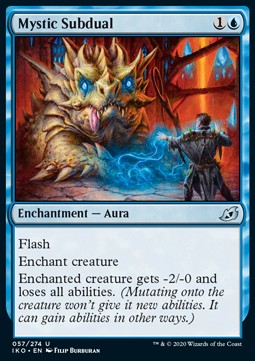 Mystic Subdual⁣ - Ikoria: Lair of Behemoths⁣ (Uncommon)⁣ [57]