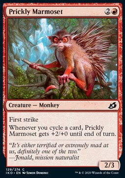 Prickly Marmoset⁣ - Ikoria: Lair of Behemoths⁣ (Common)⁣ [129]
