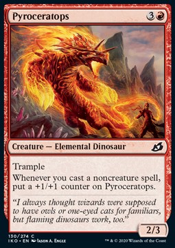 Pyroceratops⁣ - Ikoria: Lair of Behemoths⁣ (Common)⁣ [130]