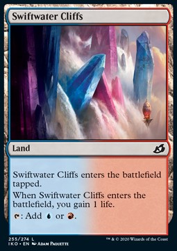 Swiftwater Cliffs⁣ - Ikoria: Lair of Behemoths⁣ (Common)⁣ [255]