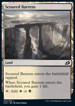 Scoured Barrens⁣ - Ikoria: Lair of Behemoths⁣ (Common)⁣ [254]