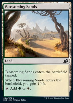 Blossoming Sands⁣ - Ikoria: Lair of Behemoths⁣ (Common)⁣ [244]