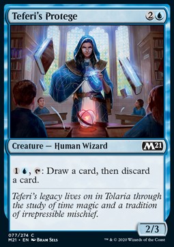 Teferi's Protege⁣ - Core 2021⁣ (Common)⁣ [77]