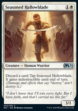 Seasoned Hallowblade⁣ - Core 2021⁣ (Uncommon)⁣ [34]