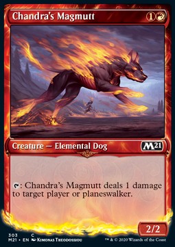 Chandra's Magmutt⁣ - Core 2021: Extras⁣ (Common)⁣ [303]