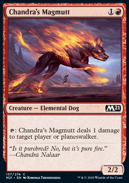 Chandra's Magmutt⁣ - Core 2021⁣ (Common)⁣ [137]