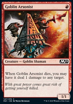Goblin Arsonist⁣ - Core 2021⁣ (Common)⁣ [147]