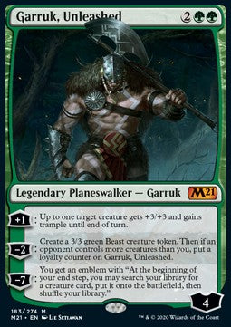 Garruk, Unleashed⁣ - Core 2021⁣ (Mythic)⁣ [183]