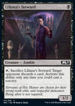 Liliana's Steward⁣ - Core 2021⁣ (Common)⁣ [111]