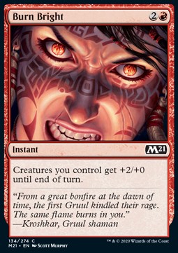 Burn Bright⁣ - Core 2021⁣ (Common)⁣ [134]