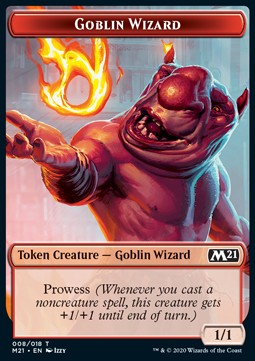 Goblin Wizard Token (Red 1/1)⁣ - Core 2021: Extras⁣ (Token)⁣ [T08]