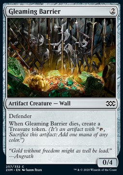 Gleaming Barrier⁣ - Double Masters⁣ (Common)⁣ [257]