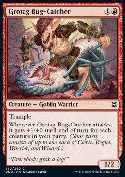 Grotag Bug-Catcher⁣ - Zendikar Rising⁣ (Common)⁣ [142]