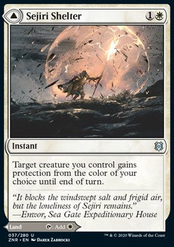 Sejiri Shelter // Sejiri Glacier - Zendikar Rising (Uncommon) [ZNR-37]