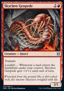 Skyclave Geopede⁣ - Zendikar Rising⁣ (Uncommon)⁣ [163]