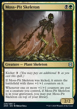 Moss-Pit Skeleton⁣ - Zendikar Rising⁣ (Uncommon)⁣ [228]