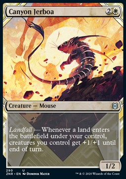 Canyon Jerboa⁣ - Zendikar Rising: Extras⁣ (Uncommon)⁣ [290]