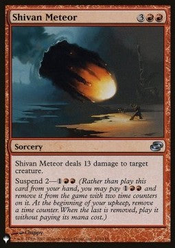 Shivan Meteor⁣ - The List⁣ (Uncommon)⁣ [106]