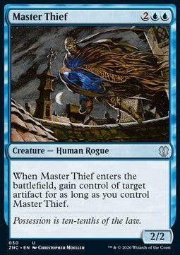 Master Thief - Commander: Zendikar Rising (Uncommon) [ZNC-30]