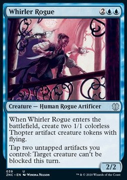 Whirler Rogue⁣ - Commander: Zendikar Rising⁣ (Uncommon)⁣ [39]