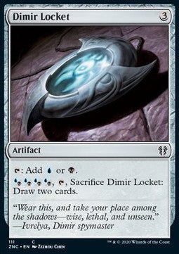 Dimir Locket⁣ - Commander: Zendikar Rising⁣ (Common)⁣ [111]