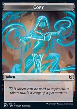 Copy Token⁣ - Zendikar Rising: Extras⁣ (Token)⁣ [T12]