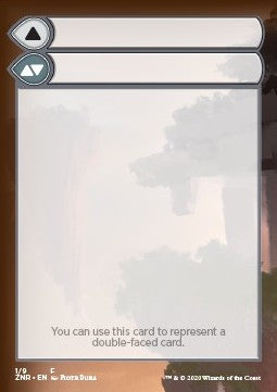 Double-Faced Helper Card (V.1)⁣ - Zendikar Rising: Extras⁣ (Tip Card)⁣ [F1]
