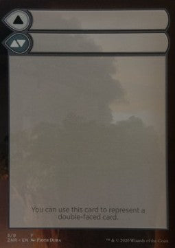 Double-Faced Helper Card (V.3)⁣ - Zendikar Rising: Extras⁣ (Tip Card)⁣ [F3]