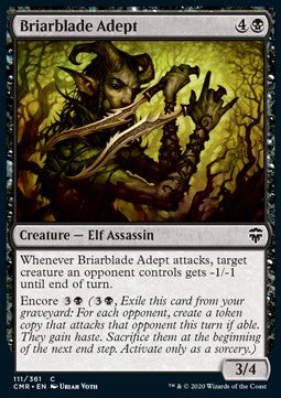 Briarblade Adept⁣ - Commander Legends⁣ (Common)⁣ [111]