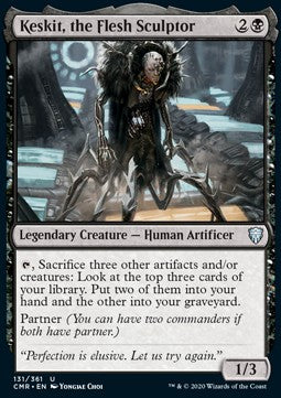 Keskit, the Flesh Sculptor⁣ - Commander Legends⁣ (Uncommon)⁣ [131]