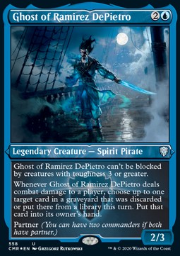 Ghost of Ramirez DePietro⁣ - Commander Legends: Extras⁣ (Uncommon)⁣ [558]