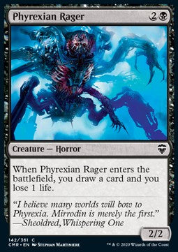 Phyrexian Rager⁣ - Commander Legends⁣ (Common)⁣ [142]