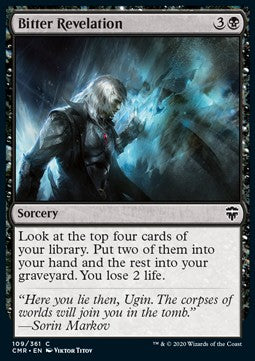 Bitter Revelation⁣ - Commander Legends⁣ (Common)⁣ [109]