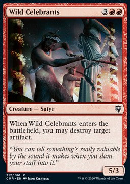 Wild Celebrants⁣ - Commander Legends⁣ (Common)⁣ [212]