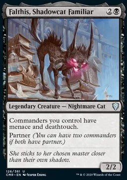 Falthis, Shadowcat Familiar⁣ - Commander Legends⁣ (Uncommon)⁣ [126]