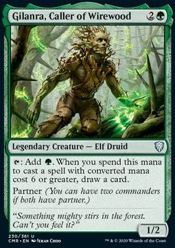 Gilanra, Caller of Wirewood⁣ - Commander Legends⁣ (Uncommon)⁣ [230]