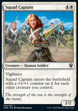 Squad Captain⁣ - Commander Legends⁣ (Common)⁣ [51]