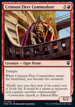 Crimson Fleet Commodore⁣ - Commander Legends⁣ (Common)⁣ [171]