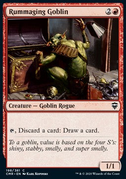 Rummaging Goblin⁣ - Commander Legends⁣ (Common)⁣ [198]